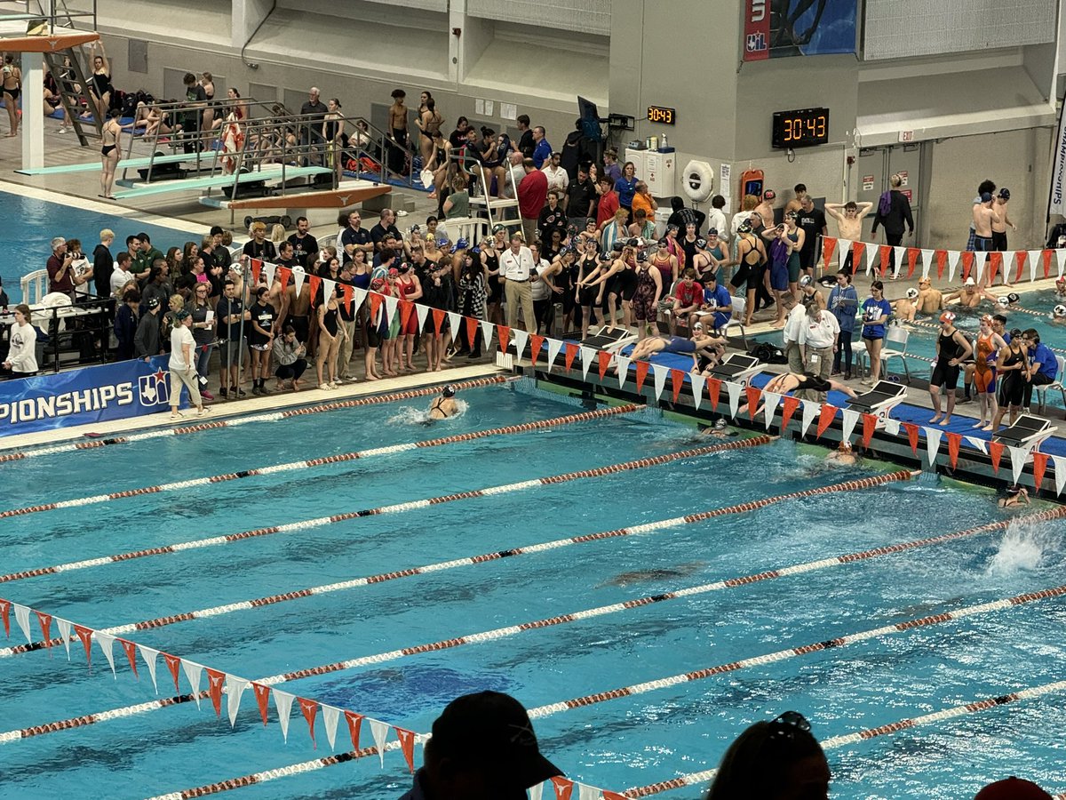 6A UIL State Championship Swim Prelims are underway!  Good luck <a href="/VRSwimDive/">Vista Ridge High School Swim & Dive Team</a> <a href="/VHSswimanddive/">VHS Swim and Dive</a> @LISDActivities <a href="/j_wo24/">Jennifer Womack</a>