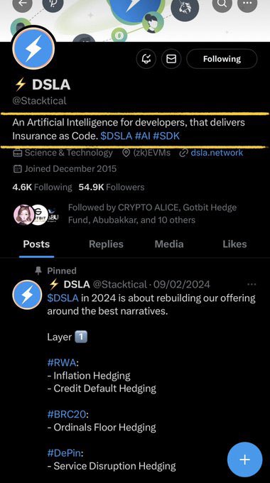 CryptoNinja4444's tweet image. $DSLA Will Go Big I Trust In This Project 

Almost All Supply 5.49 B is already in circulation Out Of 5.83B With 5 Million mcap 

Soon This Gem On #kucoin Will print Many xs and then everyone Will talk about This