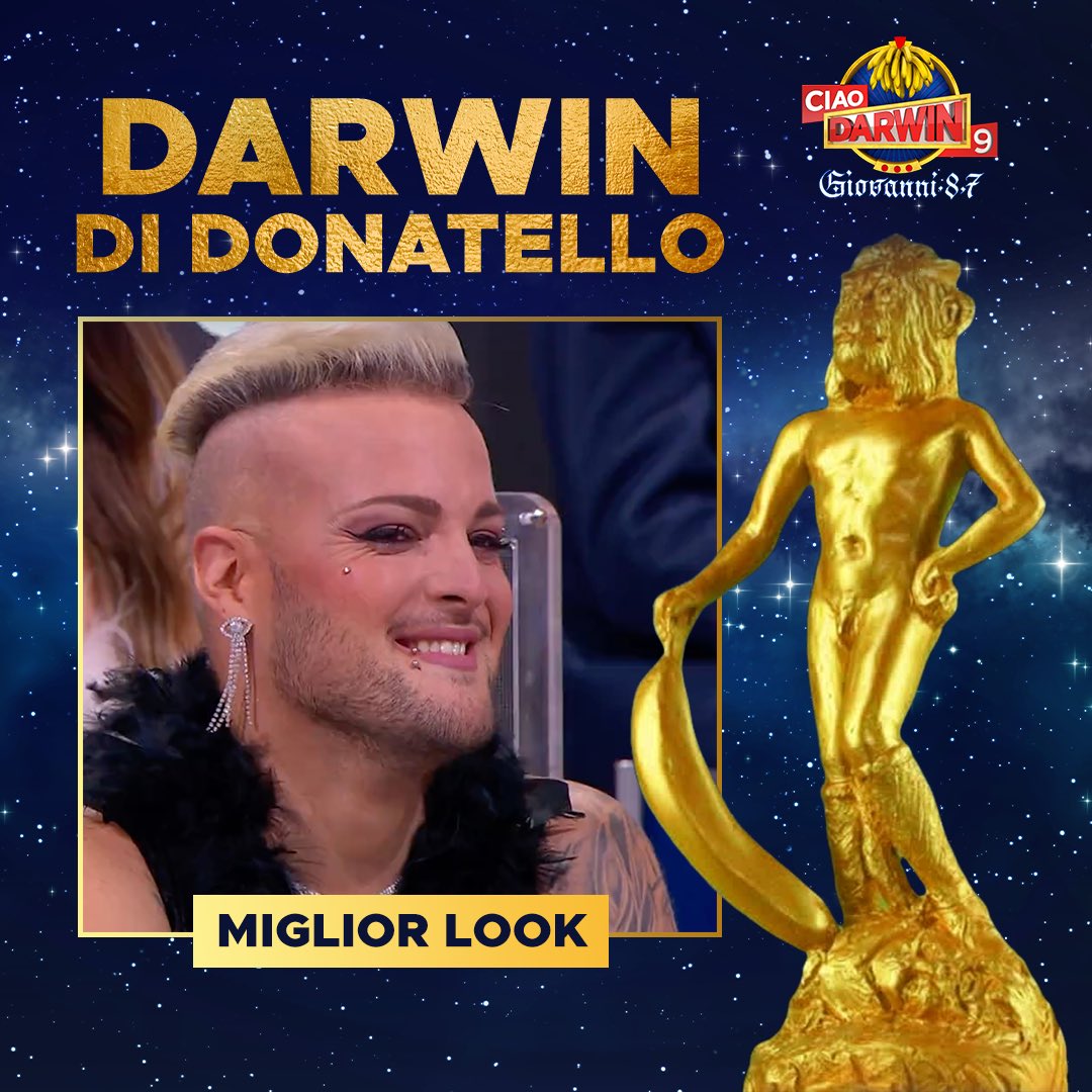 Il premo “Miglior look” va a… #CiaoDarwin