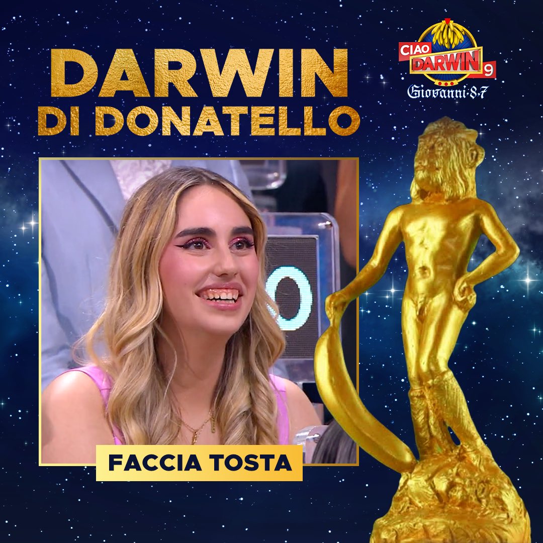 Il premio “Faccia tosta” se lo aggiudica… #CiaoDarwin