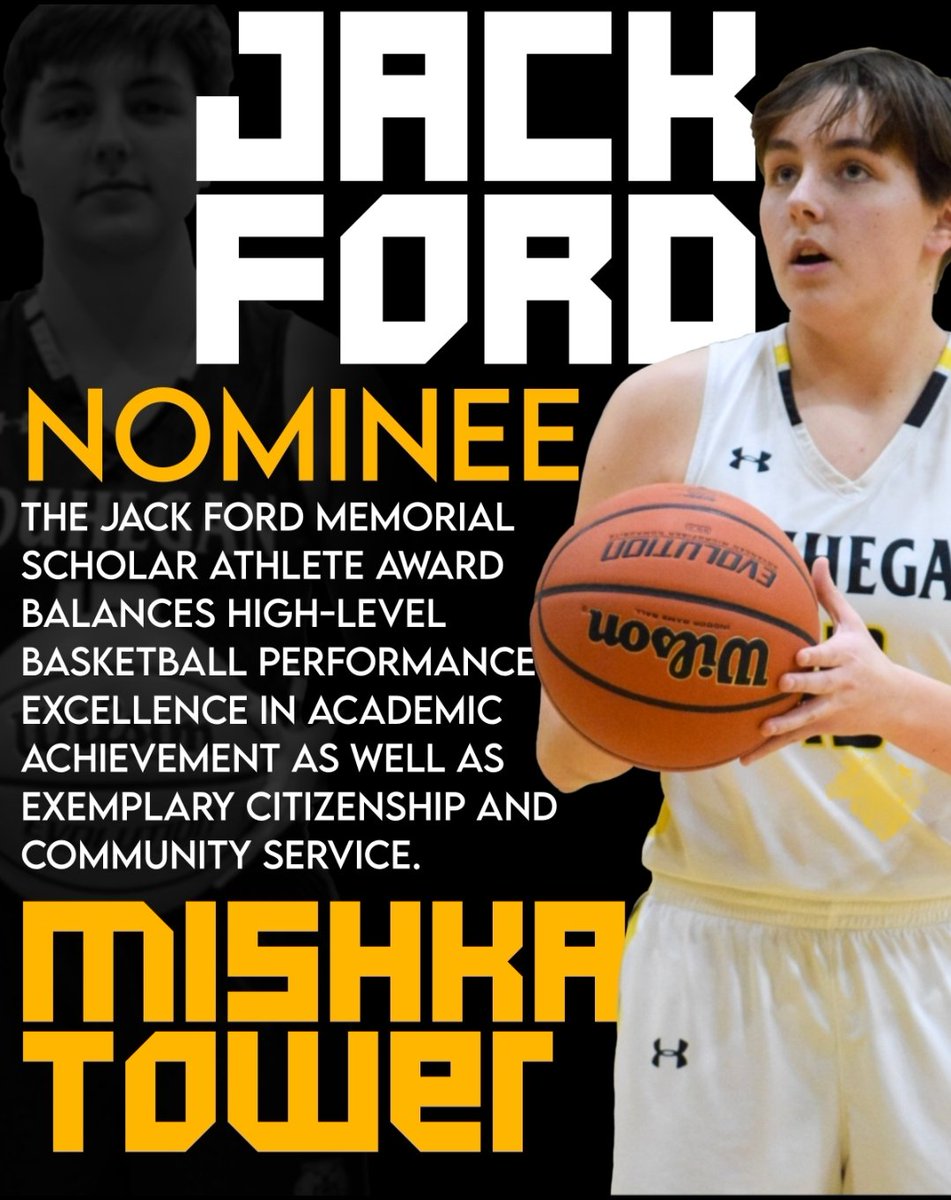 NOMINATED: Mishka is a 2024 Jack Ford Award Nominee for the 2024 season. Results coming soon. 🏀🐯❤️💪🏼