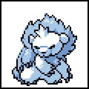 QDexGame's tweet photo. the water starters! these guys are hunters, and the pelts on their backs are part of them, with fully mobile limbs (giving the mid and final stage a total of 8 like a tardigrade). the horns on the final stage go through the eyeholes of the dark blue pelt. https://t.co/9hKoWhbJ7R