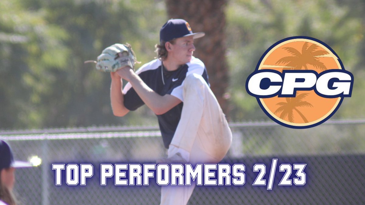 🔥TOP PERFORMERS 2/23🔥
vs. Vancouver Island University 

Harry LaMont 7IP, CG, 0 ER, 9 K
Alex DiGiacinto 3X4, R
Martin Chavez 2X2, RBI
Cam Brackenridge 2X4, R, RBI
Willie Dalton 1X4, 3 RBI
Tyler Goosen 1x2, R, 2 BB 

Next game Sunday, Feb 25th vs California Miramar University 💯