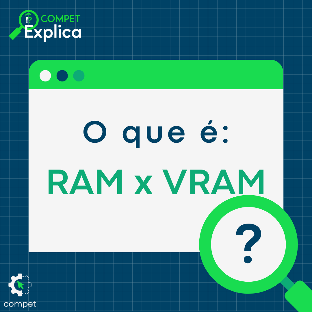 compet_cefet's tweet photo. No COMPET Explica desse semana, iremos explicar a diferença entre RAM x VRAM, dois componentes relacionados ao acesso a memória em computadores, apontando características e diferenças de cada um.

#COMPET #CEFETMG https://t.co/qQ9QhwOfK7