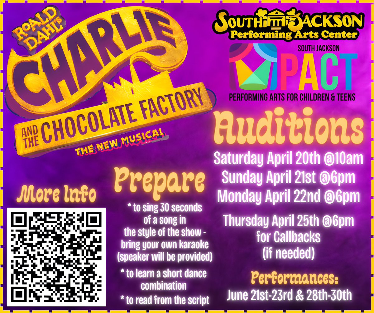 Audition Announcement!

#tullahomatnchamber #fctnchamber #manchestertnchamber #LynchburgTn #shelbyvilletn #winchestertn #ExperienceTN #sjpac #theaterislife