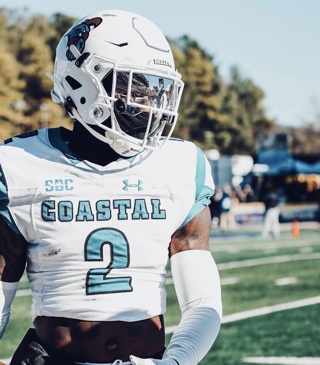 Thank You God!! I am truly blessed to receive a(n) offer from Coastal Carolina University #TTP @Coach_Naivar @mb_3three @Coach1Coleman @Grindseason3 @EA_Golightly @coachjtstovall @Mainman413 @CoachTj56 @coachbaileySWD