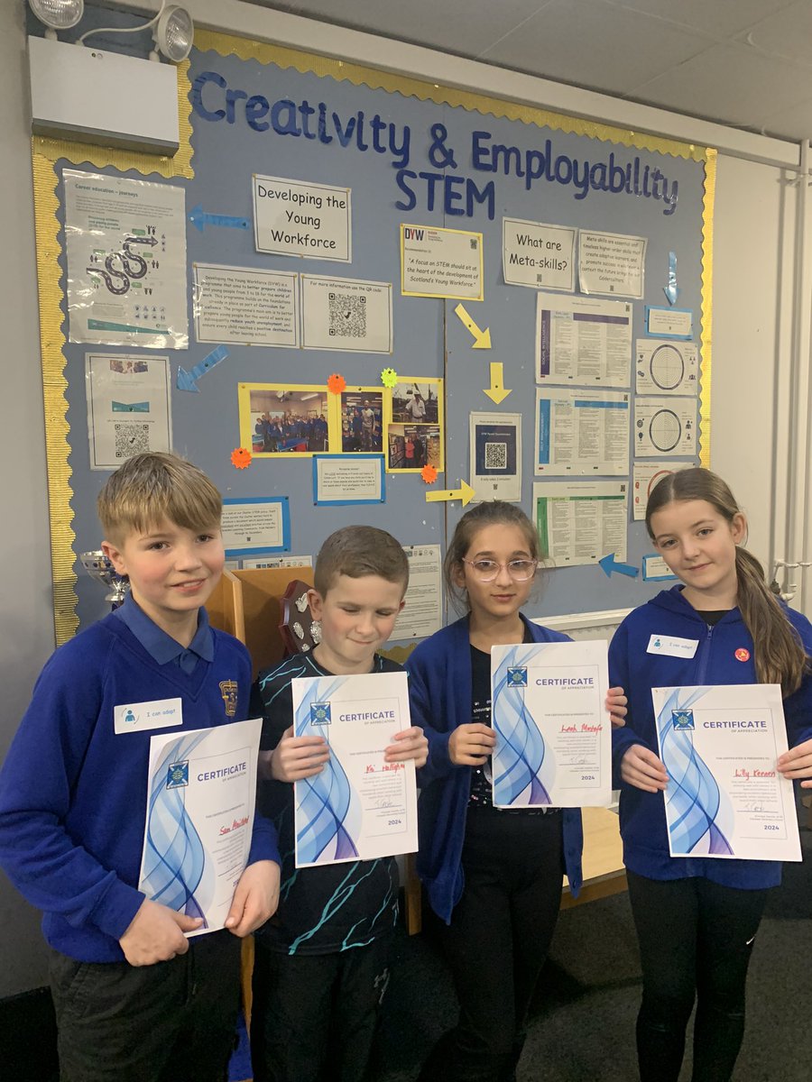 Caldercuilt's tweet image. Check out these superstars #adapting to the Secondary School environment at @ClevedenSec42 transition day! Thank you for hosting such a fun event and celebrating our fabulous learners! #metaskills @skillsdevscot #RealLifeContexts