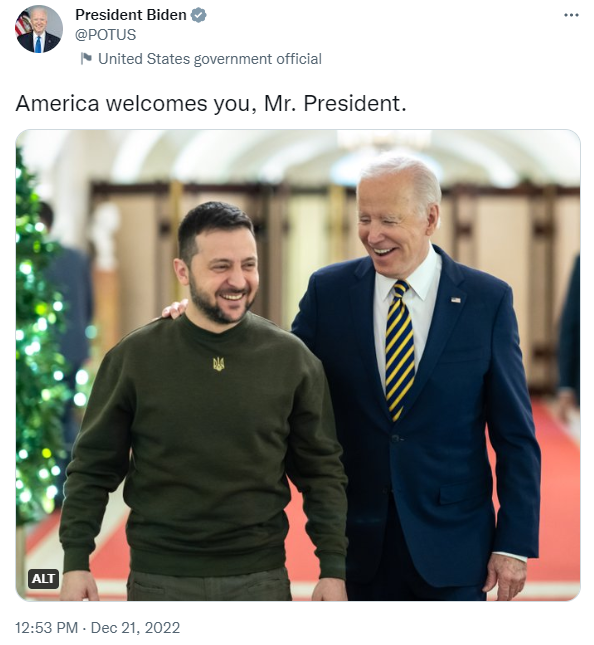 4HumanUnity's tweet photo. .@POTUS 💯Backing Ukraine isn't just good policy, it's a stand against tyranny and for democracy. Misguided Trump-First, America-Last Republicans in Congress help Putin, not the U.S. 🇺🇸🇺🇦 Frankly,  they echoed Putin's wish list. 

Here's the real deal: Ukraine is fighting for its life, not playing proxy in some imagined U.S.-Russia drama. Our support? It's about backing democracy, not draining our economy or defense budget. Think about it, only 5% of our defense funds are going to Ukraine, and it's a strategic move. They're holding their ground, dishing out serious damage to Russia's forces.

Now, onto their false claim that this doesn't serve the American taxpayer or our economy, wrong again. Ensuring Europe stays stable and Russia gets checked is vital for our economic and security interests. Letting Russia run amok? That's a direct threat to global democracy and peace, something we can't afford to ignore.

Their narrative isn't just misleading; it's music to Putin's ears. Why? Because undermining U.S. aid to Ukraine plays right into Russia's hands. We're not just sending aid; we're making a stand against aggression and for our principles. Remember, Ukraine gave up its nukes for peace promises in '94. We owe them, not just in words, but in action.

To those doubting the value of supporting Ukraine, look at the bigger picture. It's not just about them; it's about us, our allies, and the world order. And to Rep. Greene, focusing on these misleading points helps Putin more than the U.S. Let's not be the reason Putin smiles. It's time to honor our commitments, not question them.

As for the critics, especially those echoing Putin's stance, it's time to refocus. Maybe worry more about real issues at home, like shoplifting, homelessness, drug crisis, and gun violence. These are the battles worth fighting, not against the aid that's keeping a democracy alive and kicking against tyranny.

Bottom line: our aid to Ukraine is a wise investment in global stability, democracy, and deterring aggressors. It's not just good strategy; it's the right thing to do. And frankly, it's what America stands for. Folks, we deserve better than this.
#StandWithUkraine #UkraineRussiaWar #UkraineWar