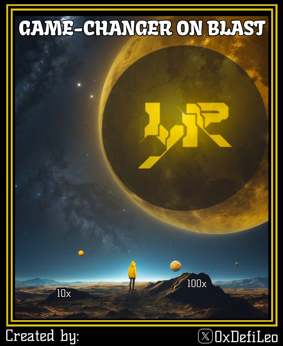defileo's tweet photo. The narrative is changing quickly, but this one will live longer.

Anyone can get $BLAST and an additional airdrop with huge potential.

You don't want to miss a 10-100x potential project: 🧵👇 https://t.co/TQO1Z4zvZb