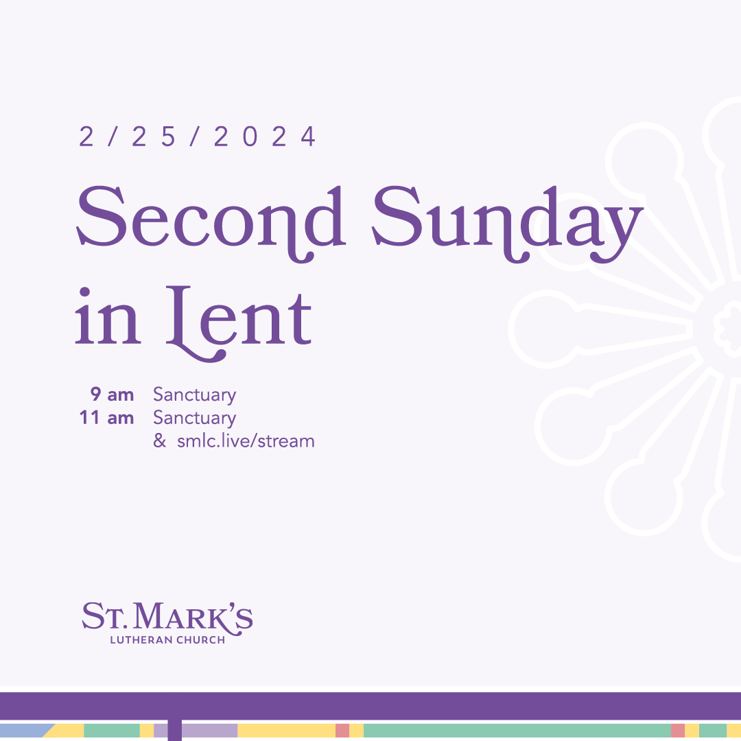 🟪 Second Sunday in Lent [Parish Announcements] - mailchi.mp/e6386c6f98dd/2…