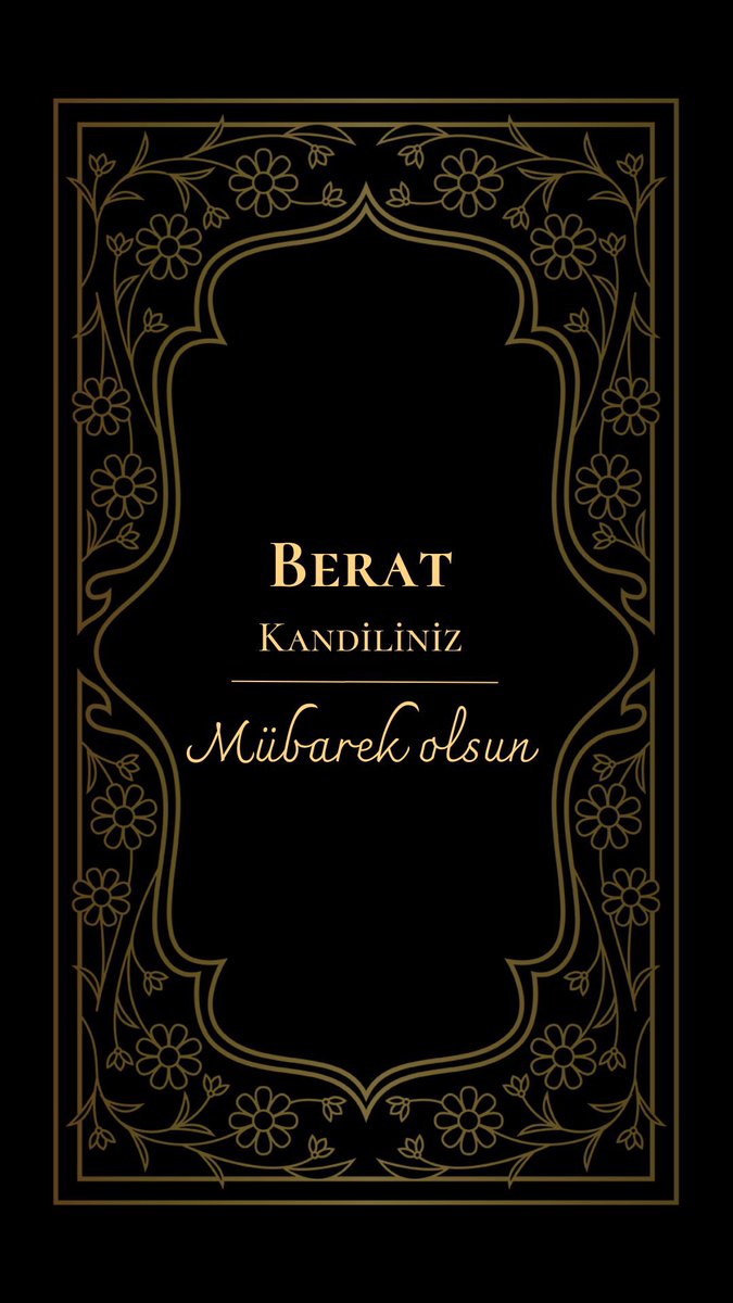 İlahi rahmetin yayıldığı, mağfiret kapılarının sonuna kadar açıldığı bu gecede Yüce Allah’tan bütün insanlığa hidayet, başta Gazzeli kardeşlerimiz olmak üzere tüm İslam alemine  afiyet ve huzur ihsan etmesini niyaz ediyoruz.

Berat Kandilimiz mübarek olsun.