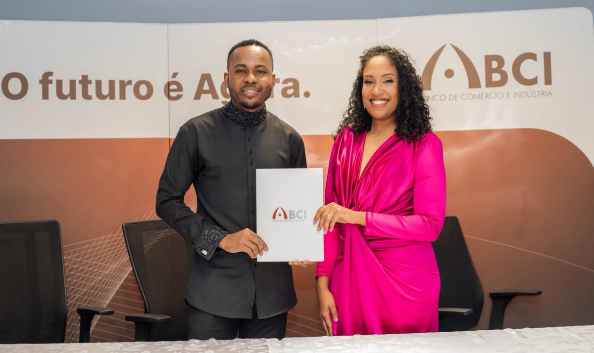 Oficialmente embaixadora do Banco de Comércio e Indústria,  BCI
O futuro é agora!
#gratidão #nsokiembaixadora #bciangola