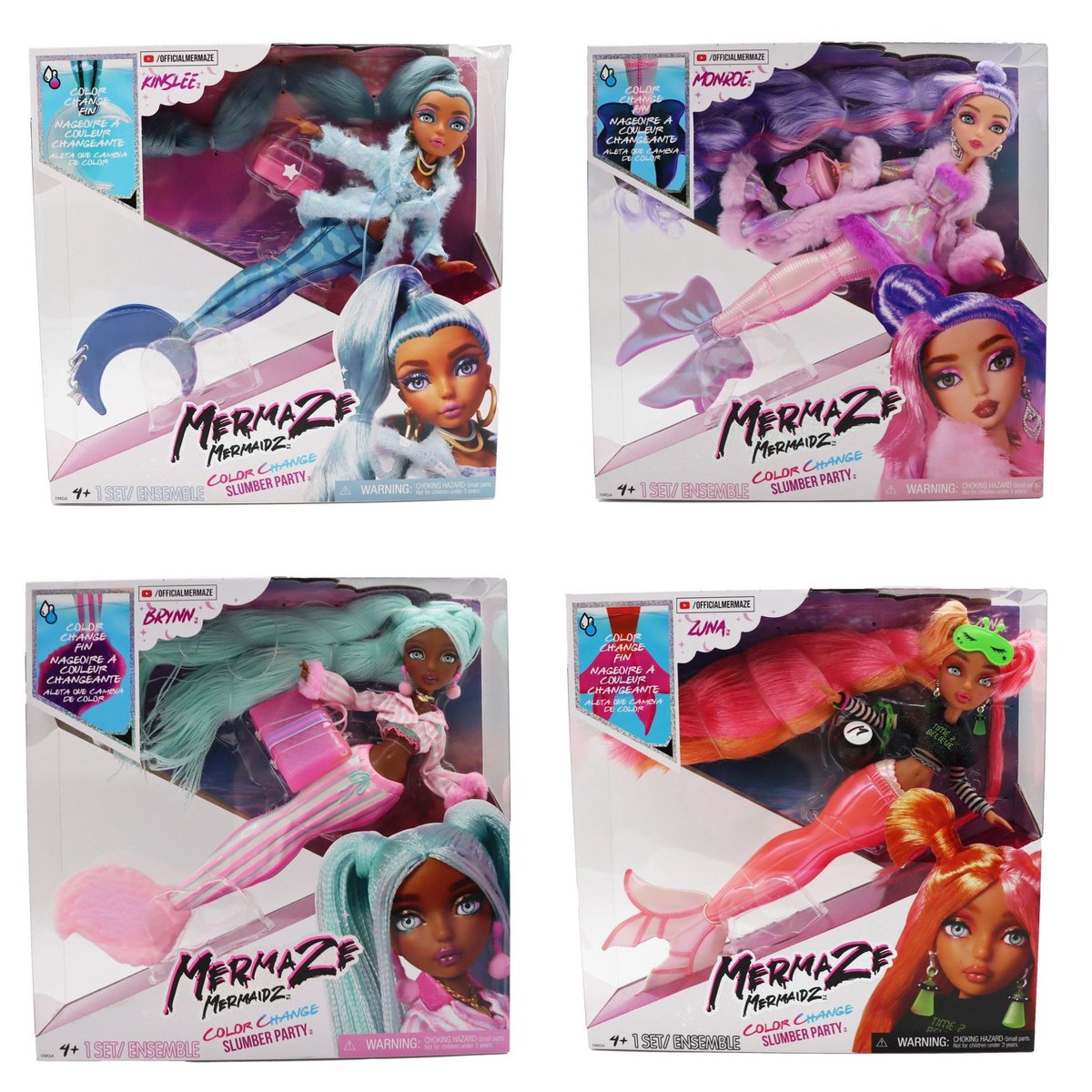 winxclubpretty's tweet image. Mermaze Mermaidz Slumber Party Colour Change dolls are here to bring the style!
Chic and shimmering, glitter and glamour...Only the most fashionable undersea looks will do at the gala and this year’s theme is slumber party!
#Mermaze #MermazeMermaidz #Mermaidz #Doll #SlumberParty