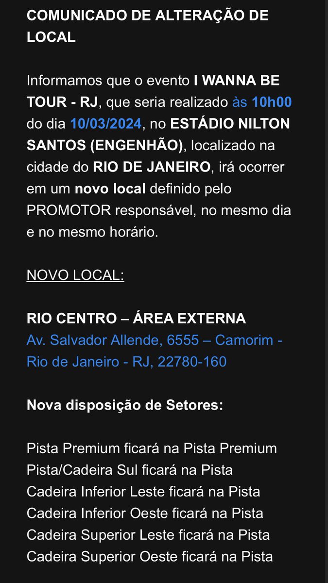 bubacosplay's tweet photo. Eu nao ACREDITO que paguei mais caro pra virar PISTA @EventimBrasil @iwannabe_tour QUW ABSURDO MEU DEUS!!!!!!! https://t.co/av3cYwQYtF