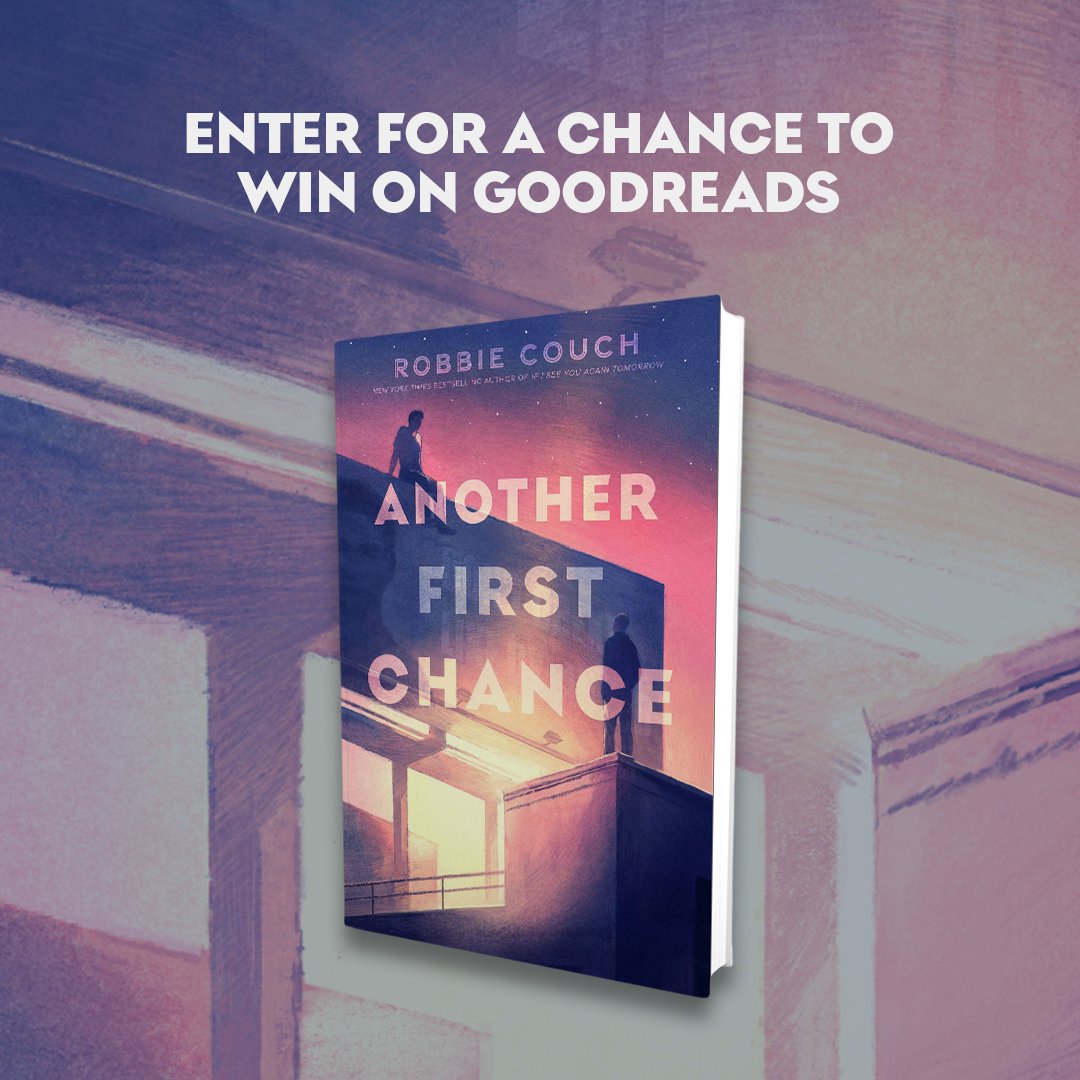 simonteen's tweet photo. ICYMI you can now enter for a chance to win an ARC of #AnotherFirstChance by @robbie_couch  on @Goodreads! https://t.co/4cCBcbSsDC https://t.co/xhV1fHXqFG