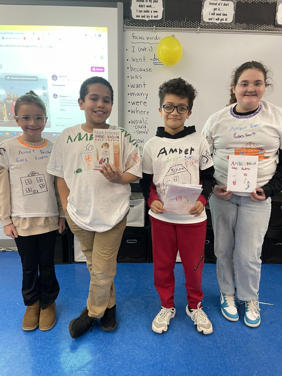 eosullivan_3's tweet photo. Celebrating finishing our first Literature Circle books! ✍🏽📚#barnegatinspires @PamStokes609 https://t.co/7Y3FjJagJm