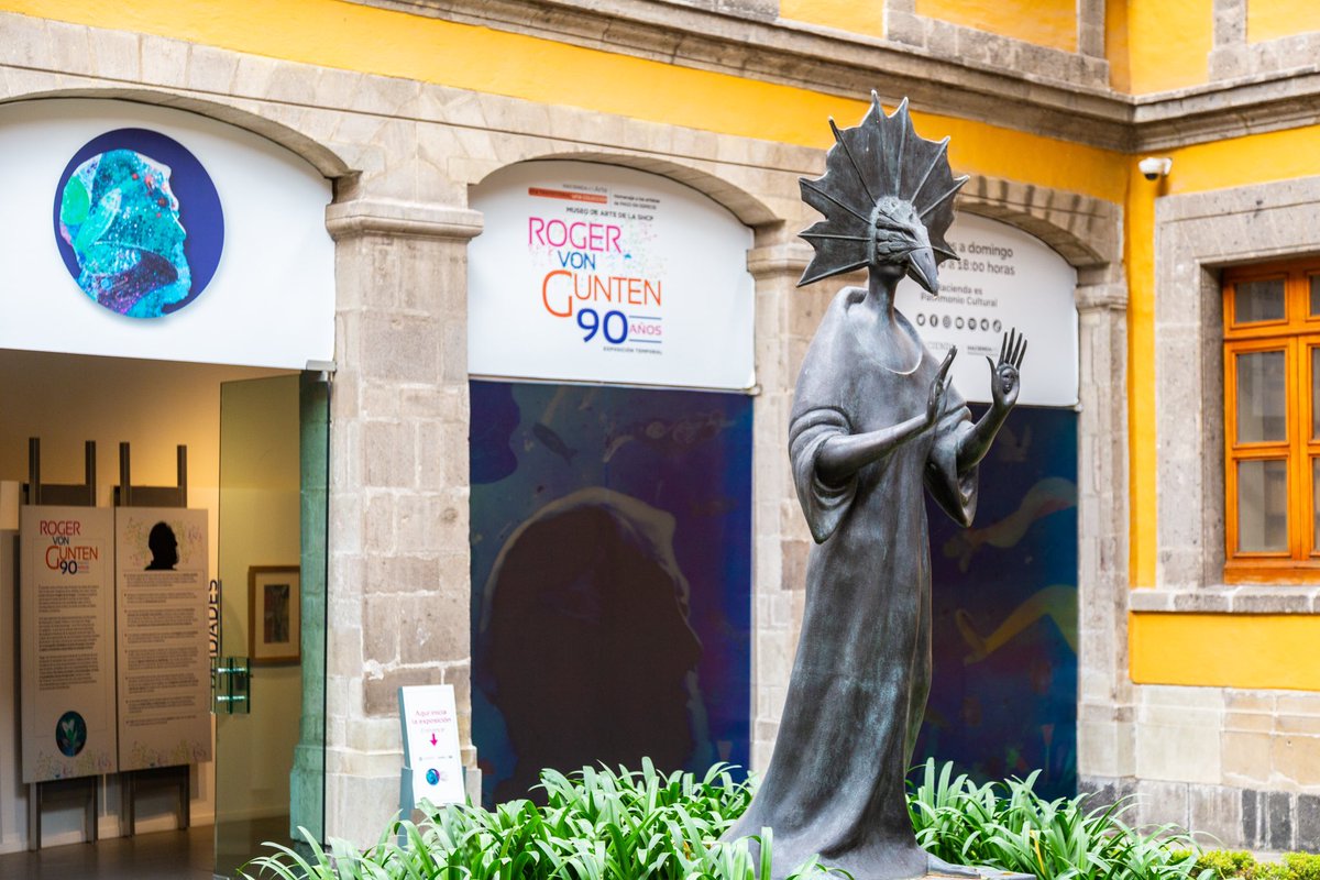 Castilloroman's tweet photo. El jardín del Museo de Arte de @HaciendaCultura es un espacio tranquilo, en el que pueden escuchar los sonidos clásicos del Centro Histórico mientras disfrutan las #ExposicionesSHCP🖼️.

📍Moneda 4, Centro Histórico de la CDMX
⏰Martes a domingo, de 10 a 18 h https://t.co/3wXK3iXK1E