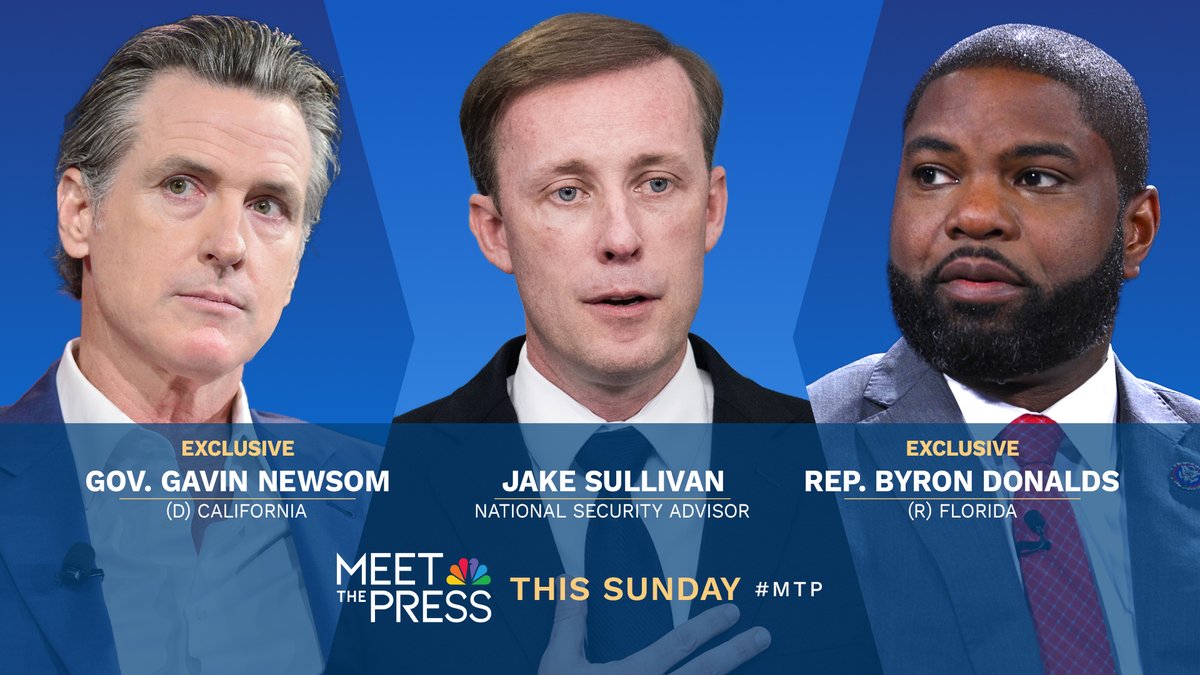 Join me this Sunday as we break down the South Carolina GOP primary, the debate over abortion rights & IVF, + the latest on Ukraine & the Middle East with my guests NSA @JakeSullivan46, Gov. @GavinNewsom (D-Calif.) and Rep. @ByronDonalds (R-Fla.) on @MeetThePress #ifitssunday