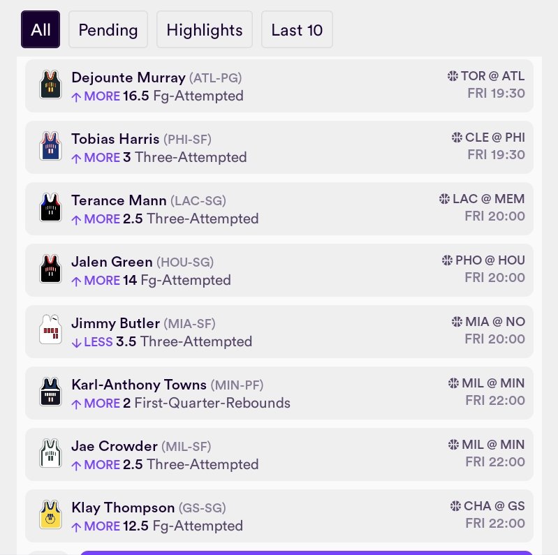 himmygranger's tweet photo. 6 man Flex Friday slip + 8 man slip on Dabble  

Install Dabble, find the BEST props, pick MORE or LESS, HEDGE or go ALL IN for a chance at 💯X your 💰 with entrys as low as a $1.👀

Use code CantBeatCut and get $10 FREE. NO DEPOSIT 🤑

#PrizePicks #Underdog #NBA #GamblingTwitter https://t.co/crQu2iTElV