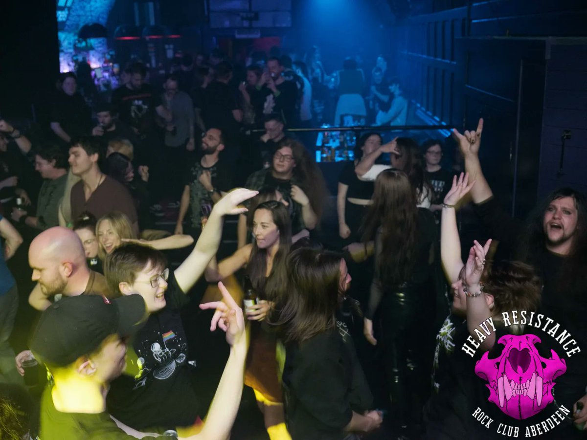 ResistanceHeavy's tweet photo. 𝗢𝗡𝗘 𝗪𝗘𝗘𝗞 𝗧𝗢𝗗𝗔𝗬!! 🐆

Our first event of 2024 is happening NEXT FRIDAY! Round up the troops and get ready for an epic night of rock and metal bangers 🤘

❗️ROCK + METAL ALL NIGHT
❗️FREE ENTRY 
❗️GIVEAWAYS
❗️SONG REQUESTS WELCOME

#aberdeen #aberdeenscotland https://t.co/YW3IiLflGC