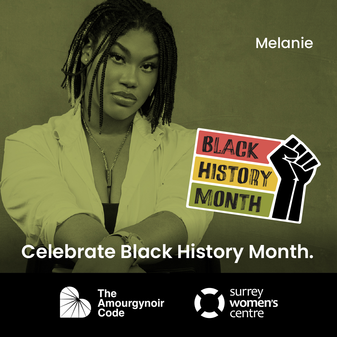 Our voices, our power. This #BlackHistoryMonth, SWC stands with <a href="/WomenatcentrE/">WomenatthecentrE</a> to amplify the voices of Black activists in Surrey. Learn more about our work at facesofcourage.ca. Together, we rise. 

<a href="/amourgynoircode/">The Amourgynoir Code</a> <a href="/WAGE_FEGC/">Women and Gender Equality Canada</a> <a href="/MarciIen/">Marci Ien</a> <a href="/SurreyNowLeader/">Surrey Now-Leader</a> <a href="/CityofSurrey/">City of Surrey</a>