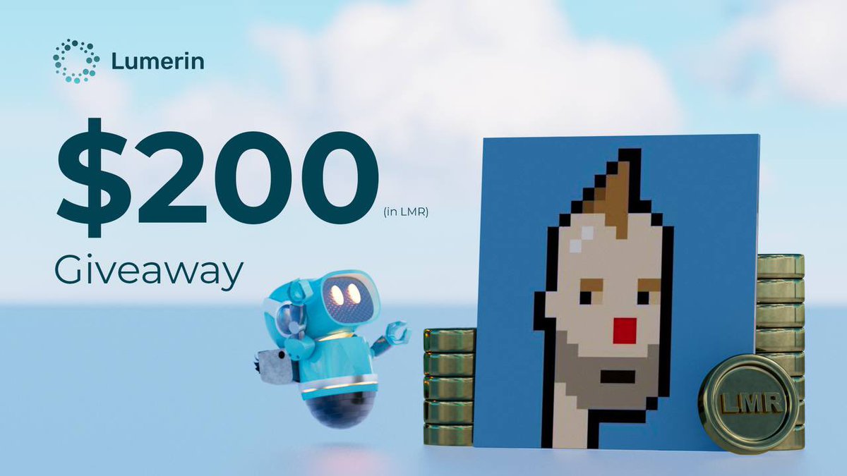 $200 GIVEAWAY! 

picking one winner in 48 hours to give $200 worth of $LMR

- Follow me &amp; <a href="/HelloLumerin/">Lumerin Protocol</a>
- RT, like &amp; drop a comment

Sponsored by Lumerin #ad