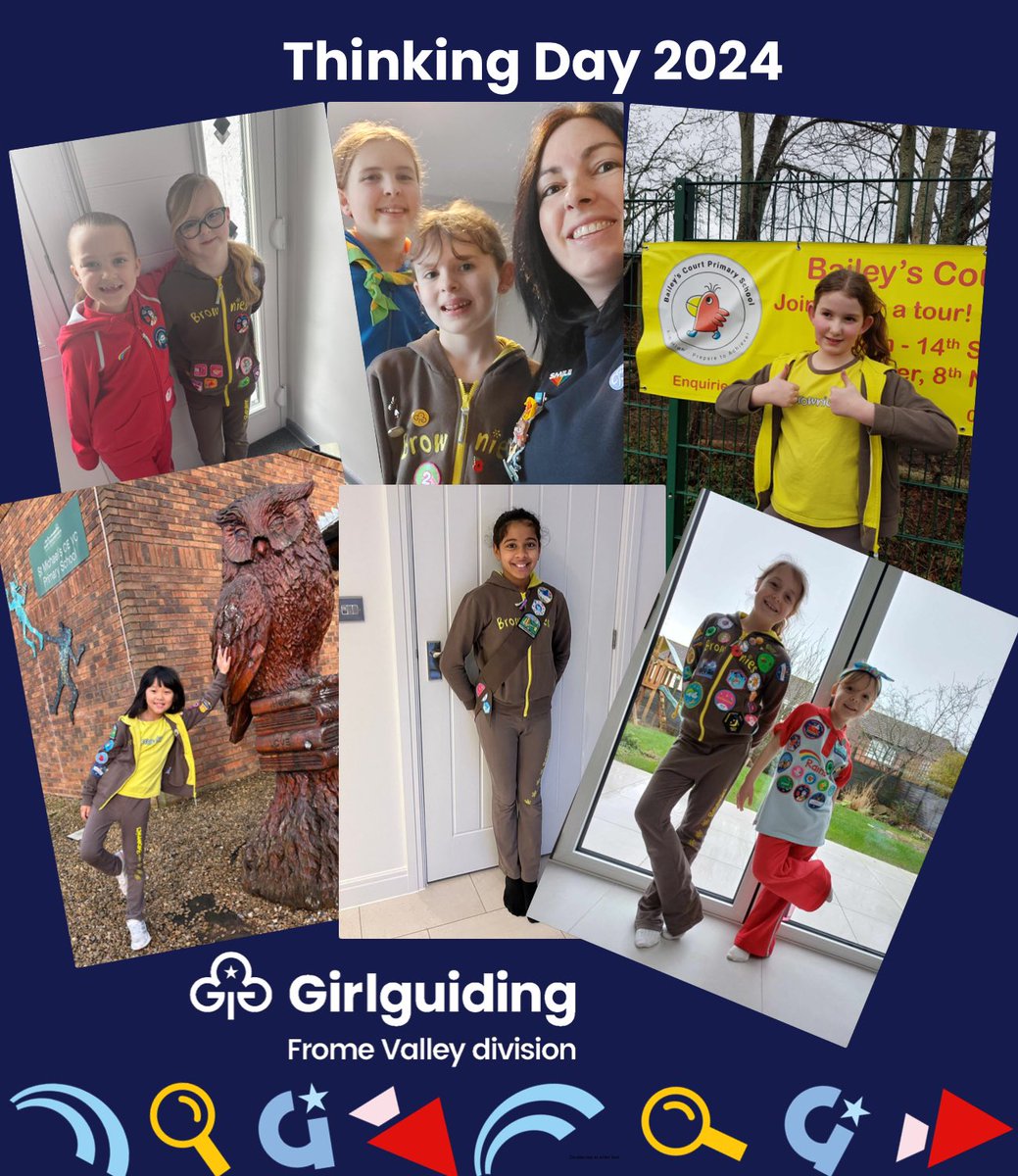 This #WorldThinkingDay many of our young members (and volunteers!) wore their uniforms or promise badges to school (and work!) <a href="/Girlguiding/">Girlguiding</a> <a href="/GirlguidingSWE/">Girlguiding SWE</a> <a href="/GirlguidingBSG/">Girlguiding BSG</a>