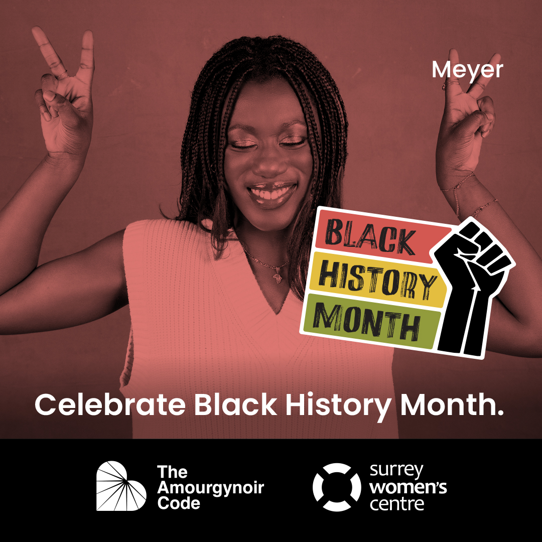 Our voices matter. During #BlackHistoryMonth, join us in raising awareness about the unique challenges faced by Black survivors of gender-based violence. Learn more about our fight for justice at facesofcourage.ca.

<a href="/WomenatcentrE/">WomenatthecentrE</a> <a href="/amourgynoircode/">The Amourgynoir Code</a> <a href="/WAGE_FEGC/">Women and Gender Equality Canada</a>