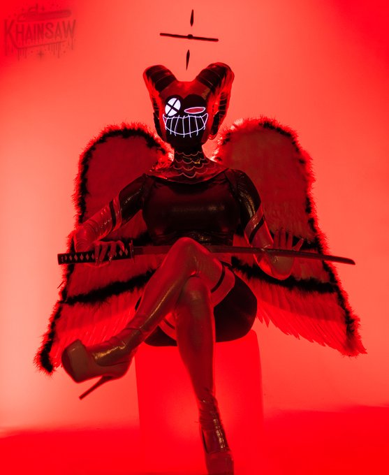Helmet Lute! Can't wait to do more Hazbin Hotel cosplays :) #HazbinHotel @HazbinHotel https://t.co/G<a href="/tag/hazbinhotel"class="tags"><span>#hazbinhotel</span></a>