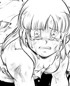 HaiburidoShindo's tweet photo. From a distance… the immense pressure from both her mother and her counterpart, was enough to cause sweat drops and tears running down her face… just as her own power was depleting rapidly.

“P-please win… for us, mom…!”

#EndOfTime https://t.co/MBKzgC0sAY