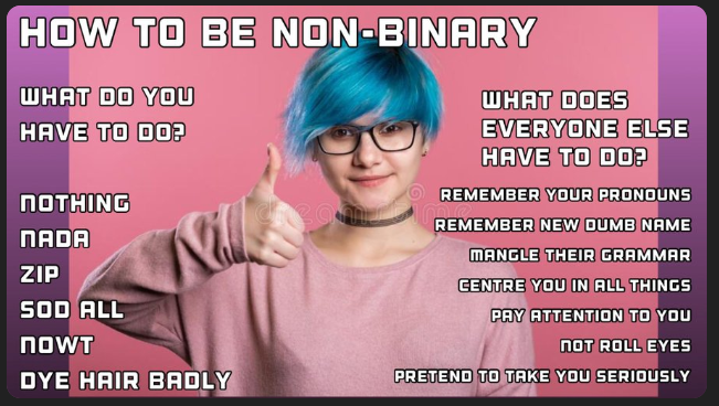 #NonBinary #SelfImage #SelfEsteem

#HighMaintence #Trendy #PeerPressure

#Misogeny #MaleViolence