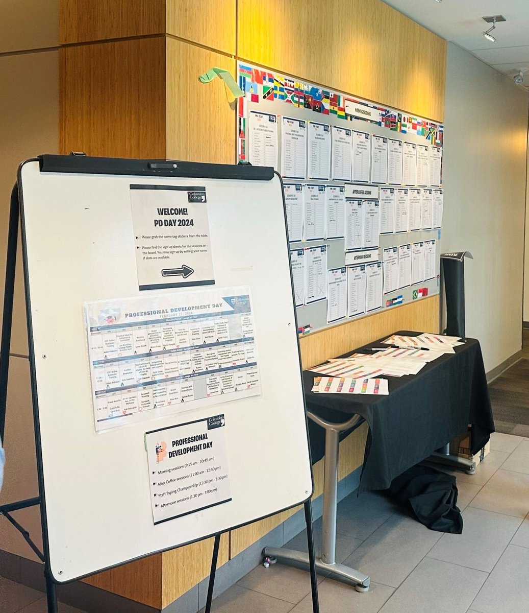 ccvancouver's tweet photo. Our Professional Development Day was a resounding success! Engaging sessions 🤝, insightful discussions 💡, and a collective commitment to growth 🚀 made it a truly enriching experience.

#PDDAY2024 #FacultyandStaff #professionalgrowth https://t.co/xn2nkeC0kU