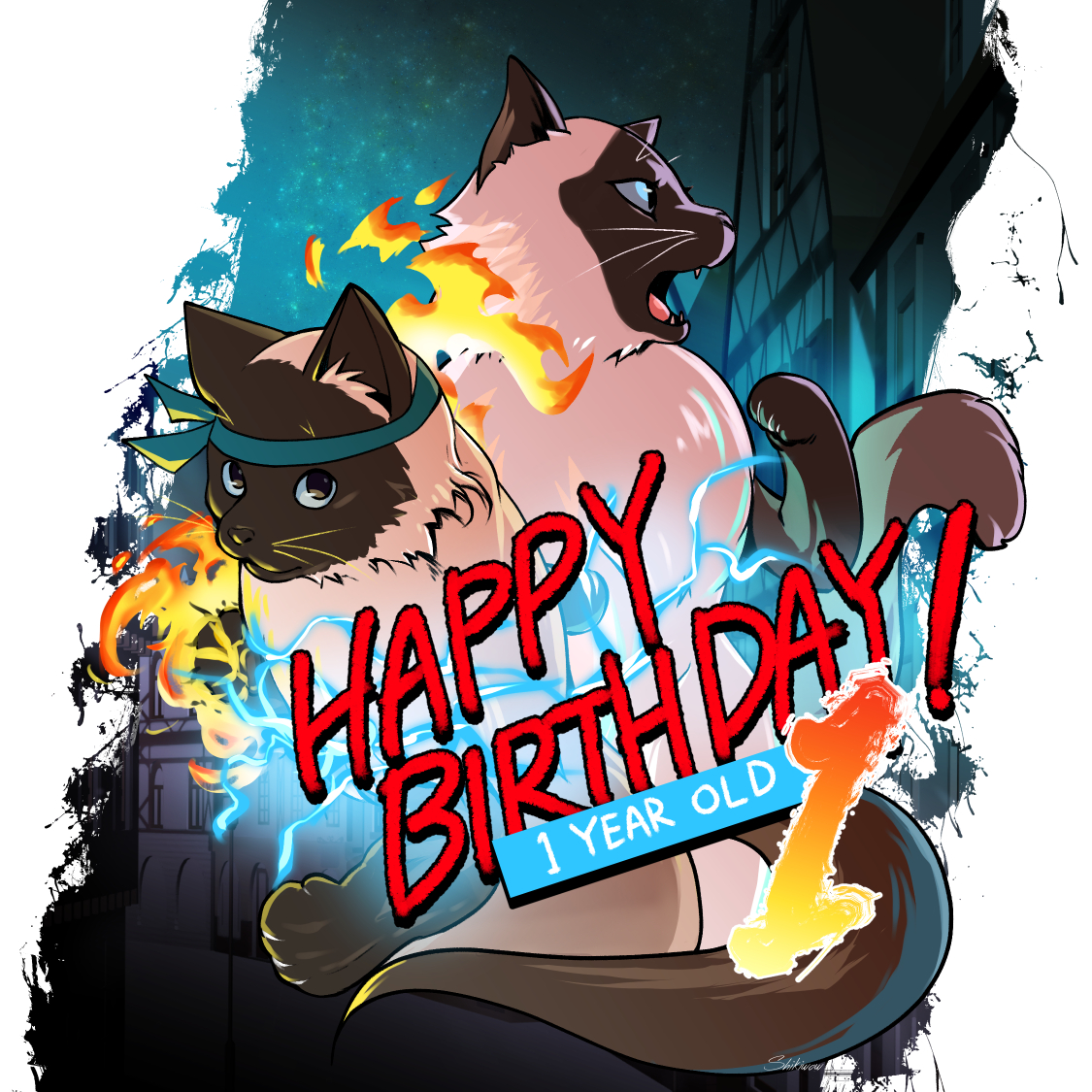 shikiwowB's tweet image. 愛猫たちに彼らの名前の元になったキャラクターになりきってもらいました。
I asked our cats to become the characters they were named after.

Check Shop&amp;gt;
redbubble.com/people/Shikiwo…

#catdesign #tshirts #猫のいるしあわせ #猫グッズ #CatsofTwittter #streetsofrage4