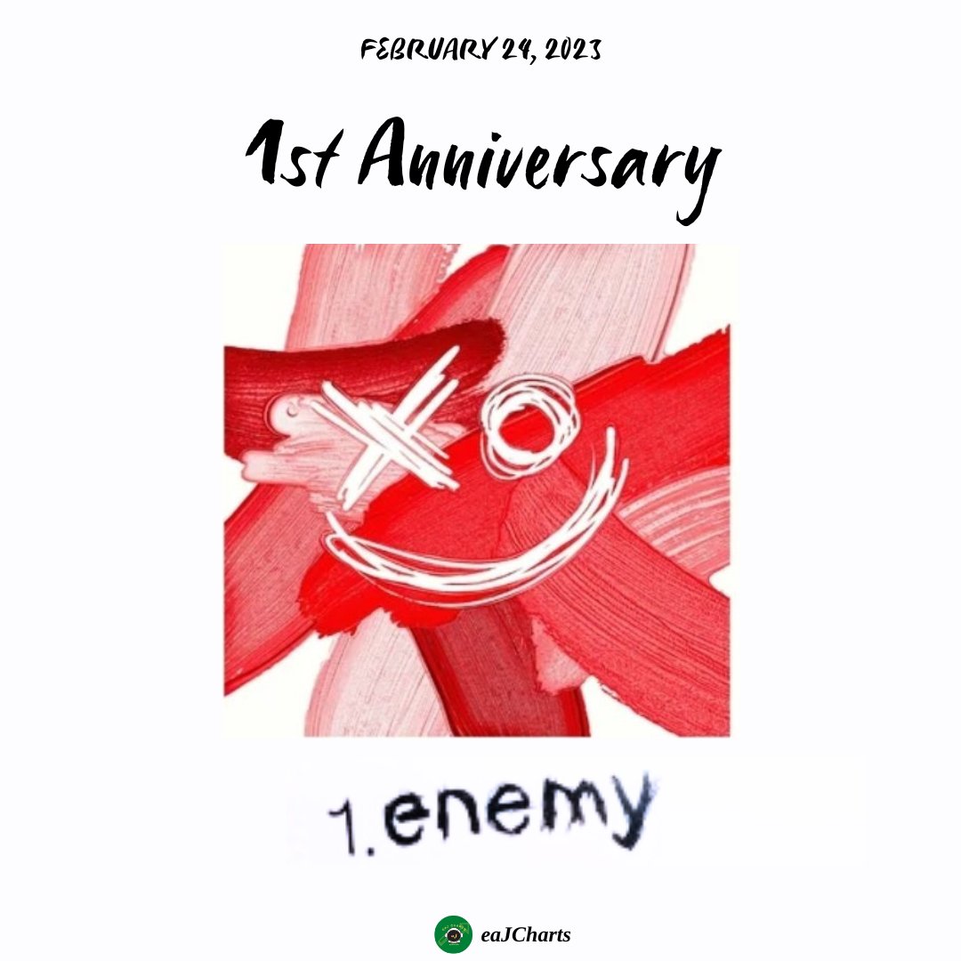 eaj_charts's tweet photo. 🗓️ [Anniversary]

It's been a year since @eaJPark released this song. Happy 1st anniversary, Enemy ❤

Let's stream on:
🔗https://t.co/ZElOLaNbee

#eaJ #eaJPark #eaJEnemy https://t.co/PxzFLAirL6