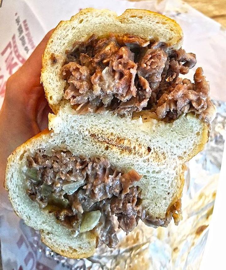 It's Friday, go ahead...take a bite!
.
.
.
#Cheesesteak #Foodie #DeliciousEats #PhillyFood #SandwichLovers #FoodPhotography #CheeseLover #TastyTreats #SteakSandwich #FoodCravings #YummyBites #ComfortFood #FoodiesUnite #Mouthwatering #StreetFood #FoodAdventures