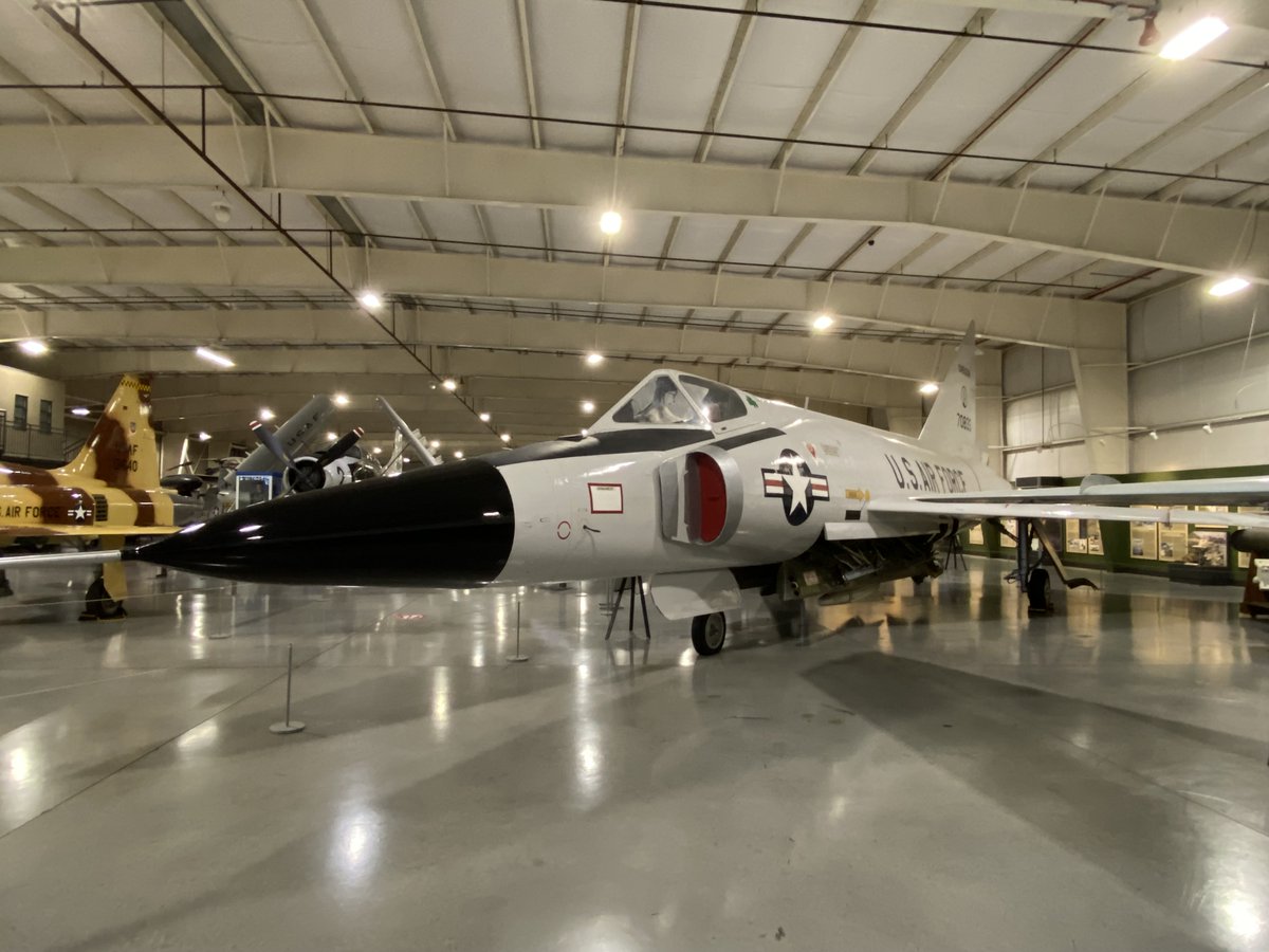 Our mystery aircraft today was the F-102 Delta Dagger! Tune in again in a few weeks to test your aircraft knowledge! 

#HillAerospaceMuseum #hillafb #usaf #freeadmission