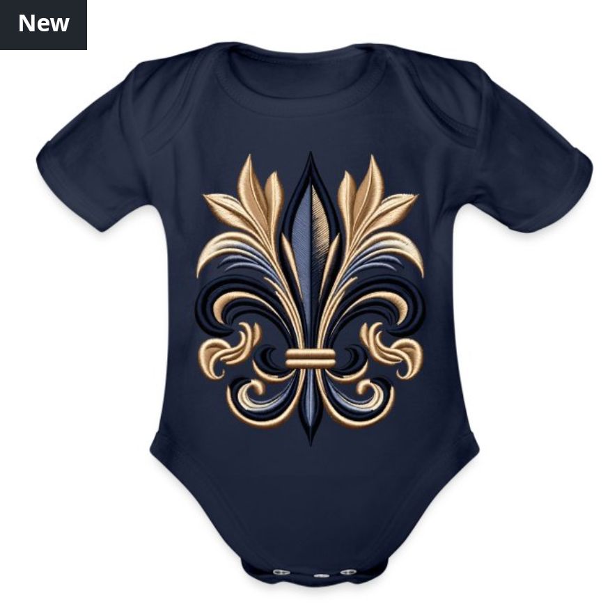 stylishlux's tweet image. Fresh drop alert! 🚨 Unleash your style with our latest apparel and accessories collection. Elevate your wardrobe with pieces that are as unique as you are! Shop now and find your perfect fit order.myspreadshop.com/golden+fleur-d… #NewArrivals #FashionFinds #StyleRefresh #ShopNow