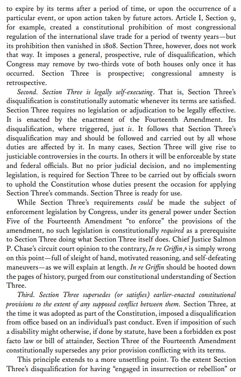 William Baude (@williambaude) on Twitter photo The Sweep and Force of Section Three, with Michael Stokes Paulsen, is now out in final form <a href="/PennLRev/">University of Pennsylvania Law Review</a>: scholarship.law.upenn.edu/cgi/viewconten… The Sweep and Force of Section Three, with Michael Stokes Paulsen, is now out in final form <a href="/PennLRev/">University of Pennsylvania Law Review</a>: scholarship.law.upenn.edu/cgi/viewconten…