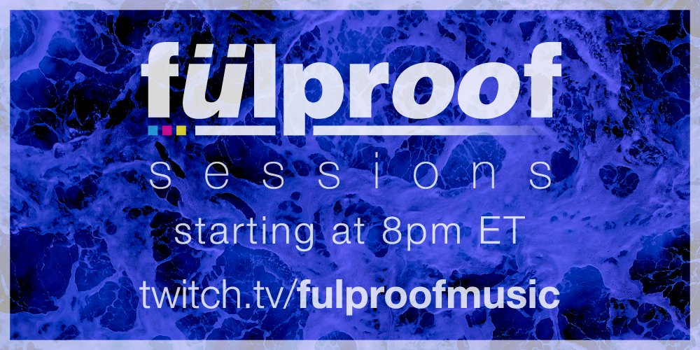 fülproof sessions #streaming on #twitch tonight starting at 8pm EST. Tune in and kick off the weekend properly! twitch.tv/fulproofmusic
#fulproofmusic #djset #progressivehouse #deephouse #organichouse #housemusic #techno #electronica