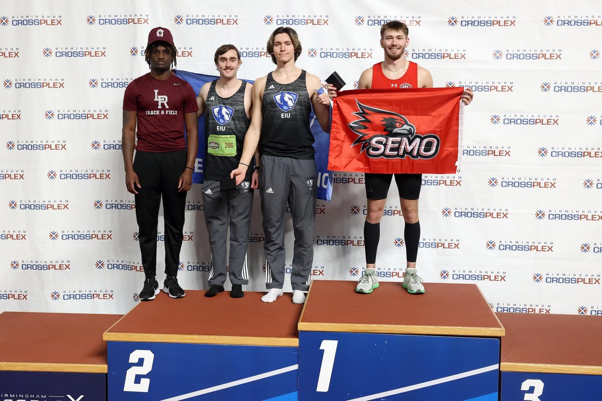 The Mu Kappa Chapter would like to congratulate brother Mason Clough for his victory yesterday in high jump at the Ohio Valley Indoor Track and Field Conference Championship!  He secured the victory with a height of 2.02m.  Congratulations brother! #SnakesOnTop🐍
