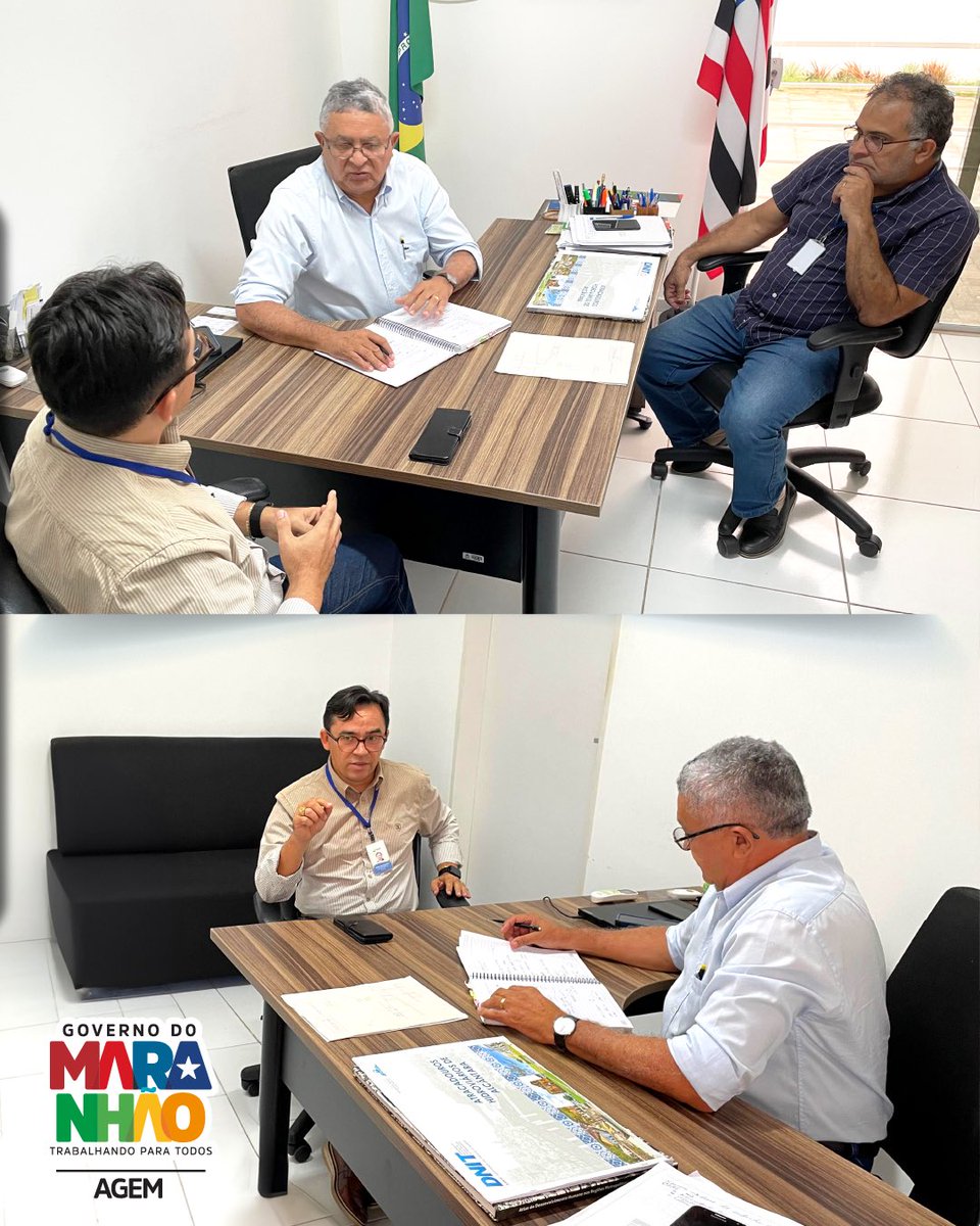 LeonidasAgem's tweet photo. Recebi a visita do secretário municipal da Receita e Fiscalização Urbanística de São José de Ribamar, Antônio Veras. Na oportunidade, conversamos sobre a possibilidade de criação de um sistema de georreferenciamento para os municípios da Região Metropolitana da Grande São Luís. https://t.co/3C6zbBFmvn