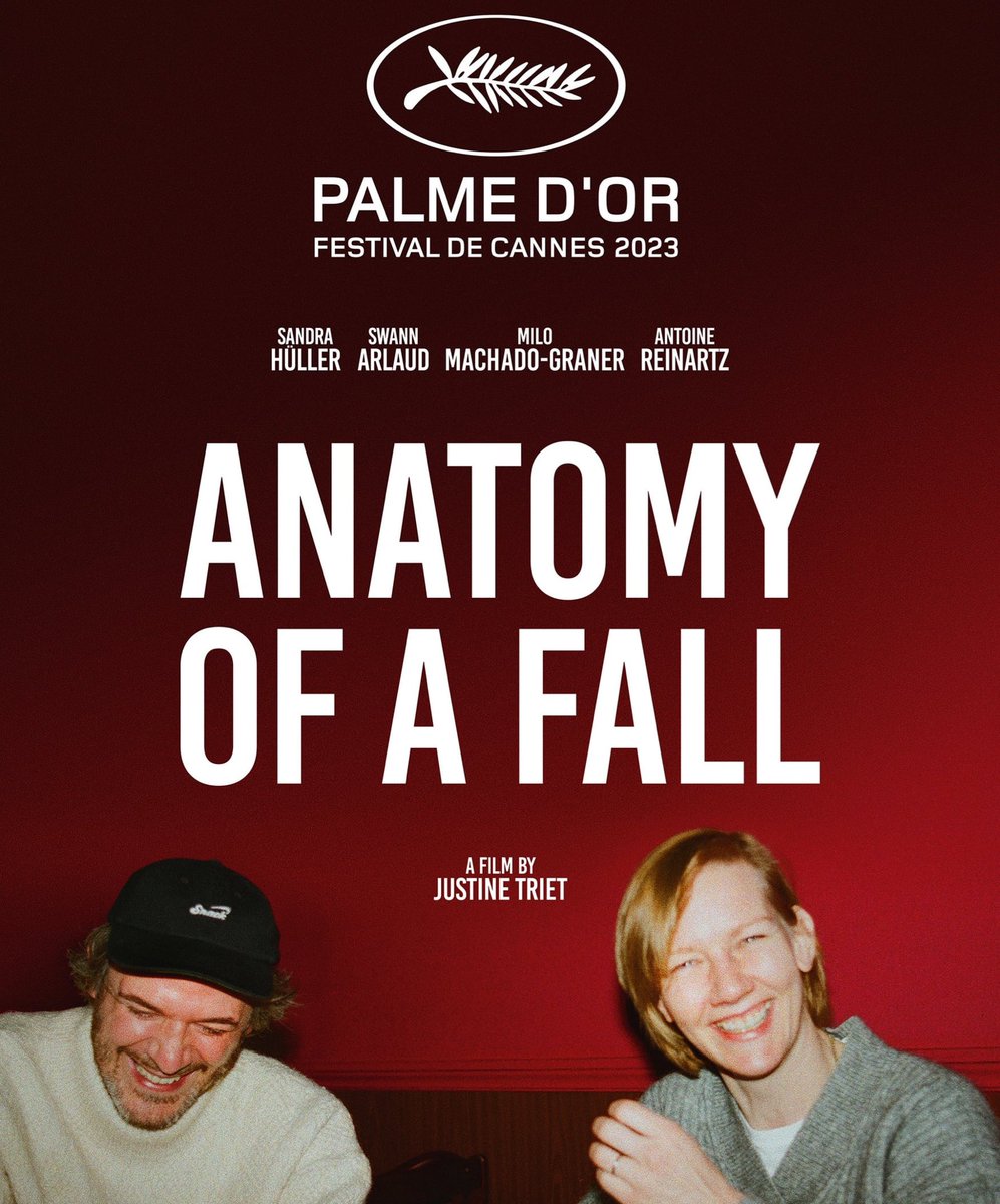 FilmUpdates's tweet image. ‘ANATOMY OF A FALL’ has won 6 César awards.

• Best Picture
• Best Director (Justine Triet)
• Best Actress (Sandra Hüller)
• Best Supporting Actor (Swann Arlaud)
• Best Original Screenplay
• Best Editing