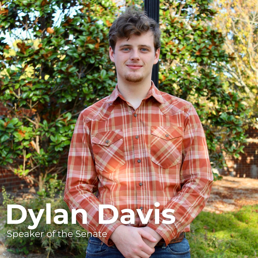 UTMSGA's tweet photo. Meet your Legislative Council! 

Dylan Davis serves as the Speaker of the Senate. He is a Marketing major from Obion County, TN. https://t.co/HlsCAKpgAs