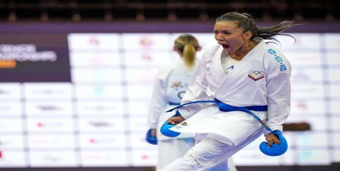 #Deportes #23Feb La karateca venezolana Yorgelis Salazar es la número uno de Kumite en la categoría de los -50 kilogramos según el ranking mundial de la categoría.