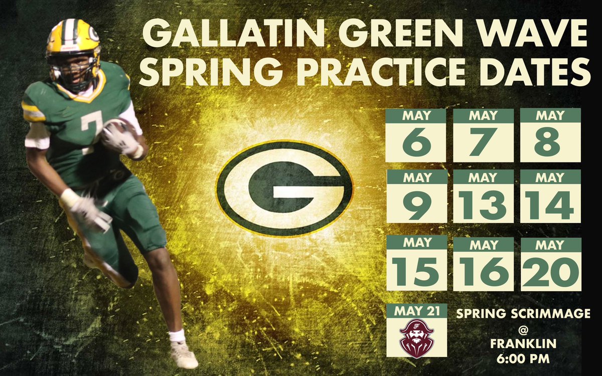 Gallatin Green Wave Football tweet media