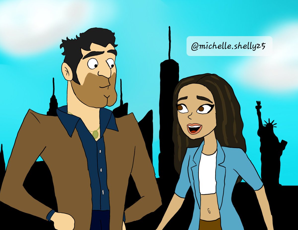 Nick and Mack from Players 
~
~
~
#Netflix #Netflixplayers2024
#players2024 #tomellis #GinaRodriguez #cartoon #drawing #digitalart