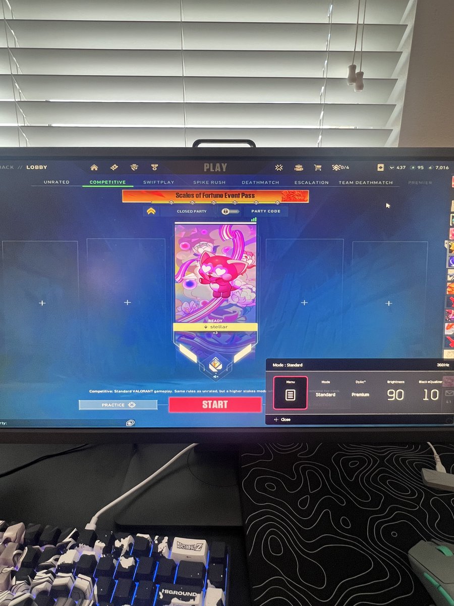 Finally upgraded to @ZOWIEbyBenQUSA's #XL2566K 360Hz monitor! Can't wait to use it during the upcoming challengers season 😄 ZOWIE also has a new 240Hz model XL2546X with #DyAc2 that is also a great option for Valorant players! 🛒 benqurl.biz/3S8zW5R