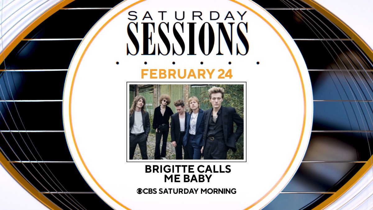 Tomorrow morning!! Watch us on @cbssaturday for our national TV debut! Don’t miss it ❤️ #cbs #SaturdayMorning