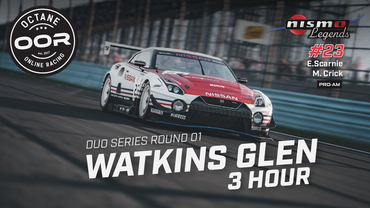 Kicking off Tonight! - It's time for the Duo Series where teams of 2 battle it out on track over 3 hours.

I'm joined by Scarnie in the GTR for this series and it looks to be a cracker. It all kicks off at 6:30pm AEDT

twitch.tv/thevaliantknig…