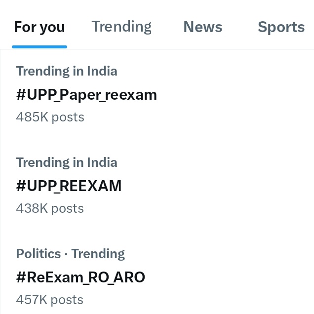 anvarkhan63's tweet photo. Show them Student Power ,

Don't Stop ,

Retweet and like maximum !!!!!

#UPP_Paper_reexam
#UPP_REEXAM
#ReExam_RO_ARO
#PaperLeakKaSach
 #Paperleakkasach

https://t.co/mjLB6XSusO